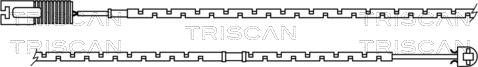 Triscan 8115 17001 - Indikators, Bremžu uzliku nodilums autodraugiem.lv