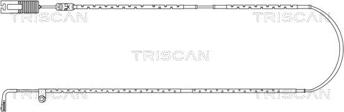 Triscan 8115 17010 - Indikators, Bremžu uzliku nodilums autodraugiem.lv