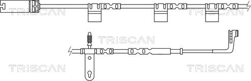 Triscan 8115 17013 - Indikators, Bremžu uzliku nodilums autodraugiem.lv
