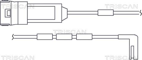 Triscan 8115 24006 - Indikators, Bremžu uzliku nodilums autodraugiem.lv
