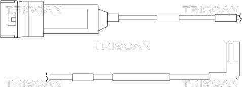 Triscan 8115 24002 - Indikators, Bremžu uzliku nodilums autodraugiem.lv
