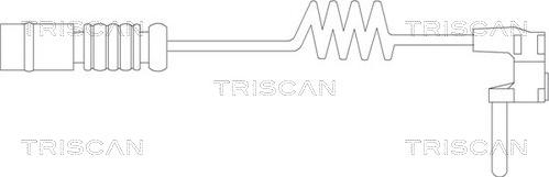 Triscan 8115 23013 - Indikators, Bremžu uzliku nodilums autodraugiem.lv