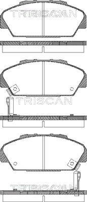 Triscan 8110 40001 - Bremžu uzliku kompl., Disku bremzes autodraugiem.lv