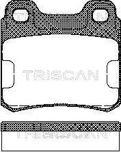Triscan 8110 65001 - Bremžu uzliku kompl., Disku bremzes autodraugiem.lv