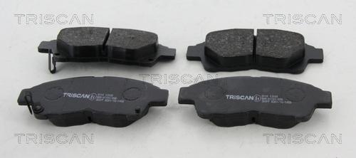 Triscan 8110 13100 - Bremžu uzliku kompl., Disku bremzes autodraugiem.lv