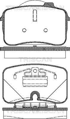 TRW Engine Component GDB961 - Bremžu uzliku kompl., Disku bremzes autodraugiem.lv