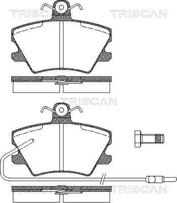 Havam RS 5192A - Bremžu uzliku kompl., Disku bremzes autodraugiem.lv