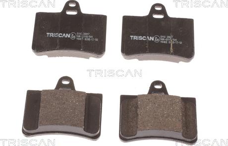 Triscan 8110 28017 - Bremžu uzliku kompl., Disku bremzes autodraugiem.lv