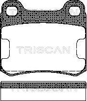 Triscan 8110 23115 - Bremžu uzliku kompl., Disku bremzes autodraugiem.lv