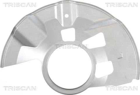 Triscan 8125 50101 - Dubļu sargs, Bremžu disks autodraugiem.lv