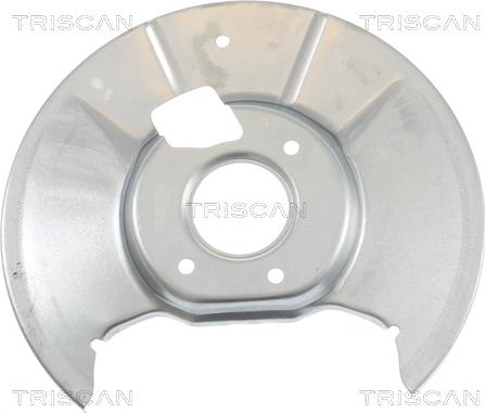 Triscan 8125 50204 - Dubļu sargs, Bremžu disks autodraugiem.lv