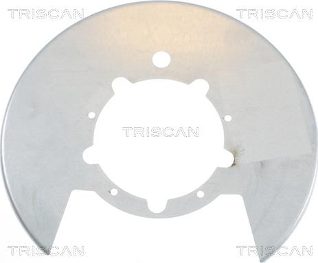 Triscan 8125 15207 - Dubļu sargs, Bremžu disks autodraugiem.lv