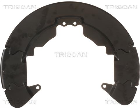 Triscan 8125 16204 - Dubļu sargs, Bremžu disks autodraugiem.lv
