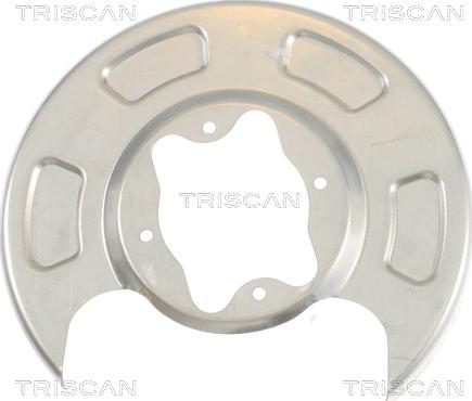 Triscan 8125 18207 - Dubļu sargs, Bremžu disks autodraugiem.lv