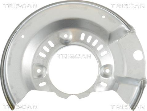 Triscan 8125 13104 - Dubļu sargs, Bremžu disks autodraugiem.lv