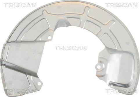 Triscan 8125 27106 - Dubļu sargs, Bremžu disks autodraugiem.lv