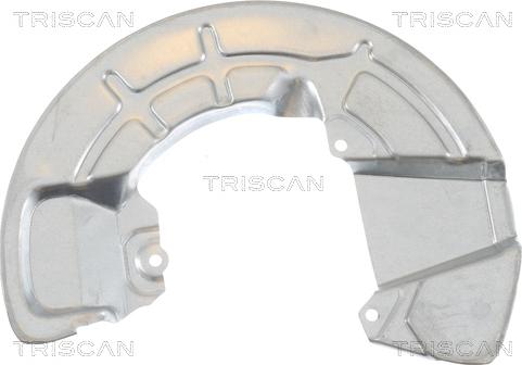 Triscan 8125 27106 - Dubļu sargs, Bremžu disks autodraugiem.lv