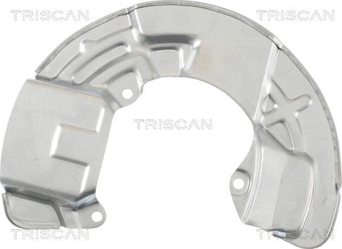 Triscan 8125 27102 - Dubļu sargs, Bremžu disks autodraugiem.lv
