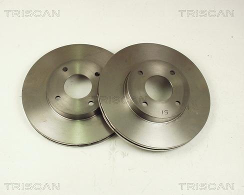 Triscan 8120 15118 - Bremžu diski autodraugiem.lv