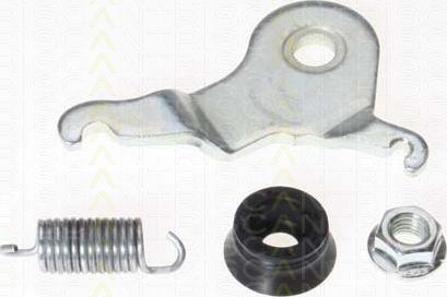 Triscan 8170 2099373 - Remkomplekts, Stāvbremzes vārpsta (Bremžu suports) autodraugiem.lv