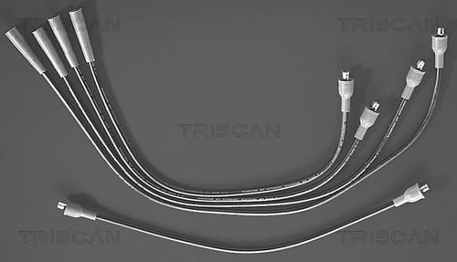 Triscan 8860 4008 - Augstsprieguma vadu komplekts autodraugiem.lv