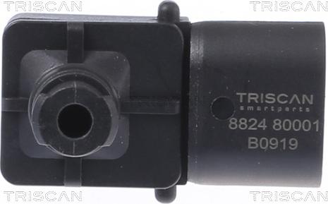 Triscan 8824 80001 - Devējs, Spiediens ieplūdes traktā autodraugiem.lv