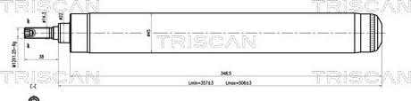 Triscan 8705 24101 - Amortizators autodraugiem.lv