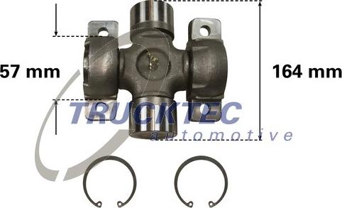 Trucktec Automotive 04.40.007 - Šarnīrs, Garenvārpsta autodraugiem.lv