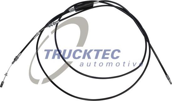 Trucktec Automotive 04.55.001 - Motora pārsega slēdzenes trose autodraugiem.lv