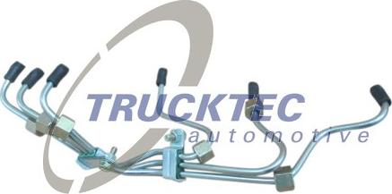 Trucktec Automotive 05.13.019 - Augstspiediena cauruļvadu komplekts, Iesmidzināšanas sistēma autodraugiem.lv