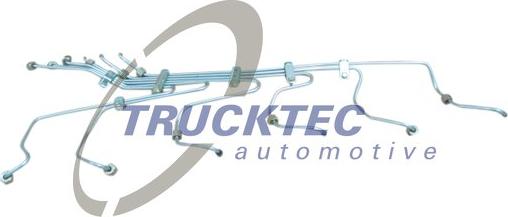 Trucktec Automotive 05.13.017 - Augstspiediena cauruļvadu komplekts, Iesmidzināšanas sistēma autodraugiem.lv