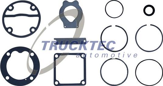 Trucktec Automotive 01.43.553 - Remkomplekts, Kompresors autodraugiem.lv
