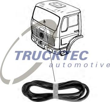 Trucktec Automotive 01.50.008 - Blīve, Vējstikls autodraugiem.lv