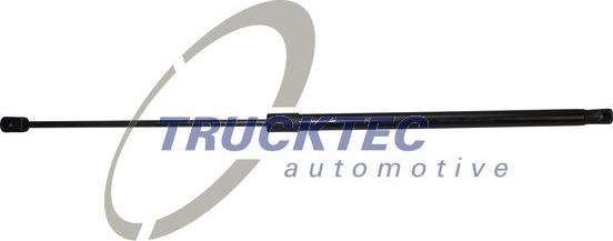 Trucktec Automotive 03.55.002 - Gāzes atspere, Priekšējais vāks autodraugiem.lv