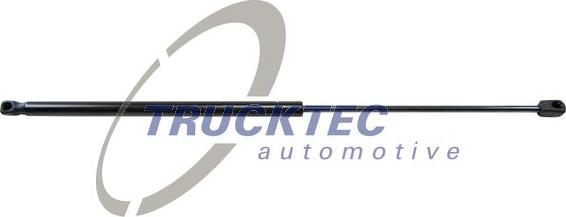 Trucktec Automotive 03.66.002 - Gāzes atspere, Priekšējais vāks autodraugiem.lv