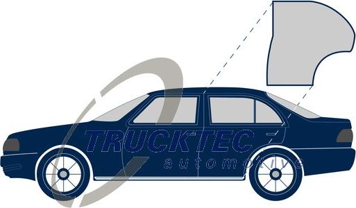 Trucktec Automotive 02.53.056 - Durvju blīvējums autodraugiem.lv