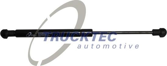 Trucktec Automotive 02.60.566 - Gāzes atspere, Bagāžas / Kravas nodalījuma vāks autodraugiem.lv