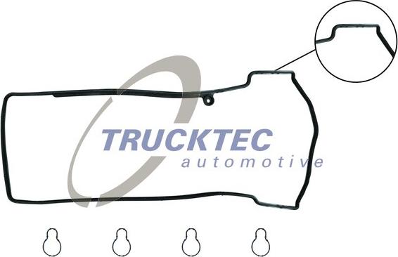 Trucktec Automotive 02.10.119 - Blīvju komplekts, Motora bloka galvas vāks autodraugiem.lv