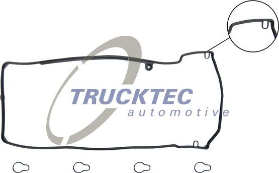 Trucktec Automotive 02.10.121 - Blīvju komplekts, Motora bloka galvas vāks autodraugiem.lv