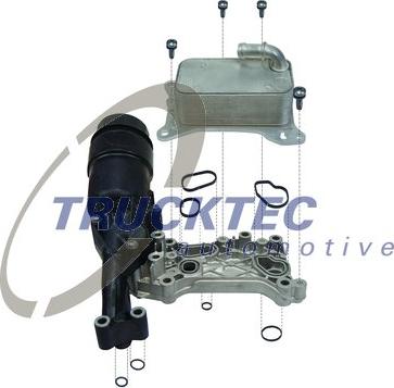 Trucktec Automotive 02.18.141 - Eļļas radiators, Motoreļļa autodraugiem.lv