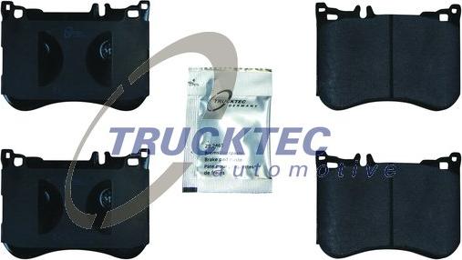 Trucktec Automotive 02.35.508 - Bremžu uzliku kompl., Disku bremzes autodraugiem.lv