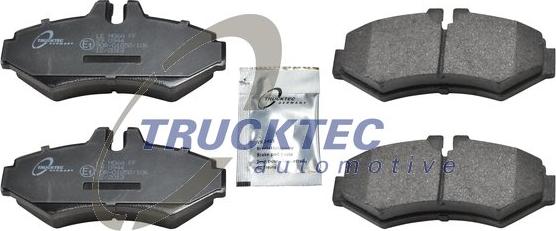Trucktec Automotive 02.35.086 - Bremžu uzliku kompl., Disku bremzes autodraugiem.lv