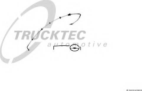 Trucktec Automotive 02.36.036 - Vakuumcauruļvads, Bremžu pastiprinātājs autodraugiem.lv