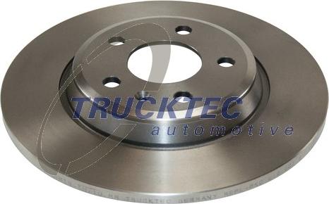 Trucktec Automotive 07.35.252 - Bremžu diski autodraugiem.lv