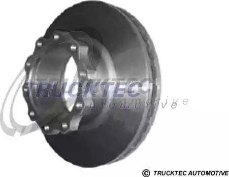 Trucktec Automotive 14.35.008 - Bremžu diski autodraugiem.lv