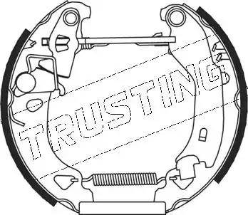 Trusting 5099 - Bremžu loku komplekts autodraugiem.lv