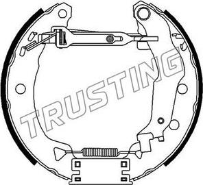 Trusting 6285 - Bremžu loku komplekts autodraugiem.lv