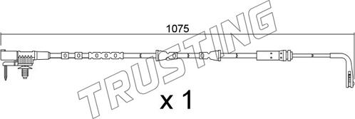 Trusting SU.390 - Indikators, Bremžu uzliku nodilums autodraugiem.lv