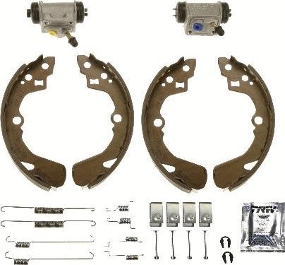 TRW BK1969 - Bremžu loku komplekts autodraugiem.lv