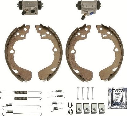 TRW BK1967 - Bremžu loku komplekts autodraugiem.lv